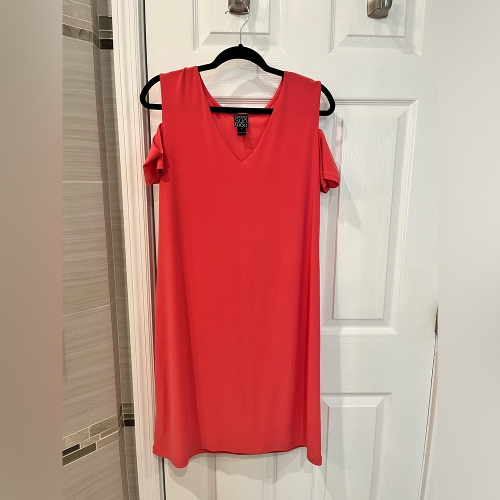 Clara Sun Woo Coral Sun Dress - Large